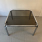 Smoked glass coffee table