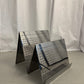 Metal magazine rack