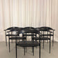 Set of 6 P40 chairs by Giancarlo Vegni and Gianfranco Gualtierotti