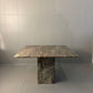 Italian 1980s marble coffee table