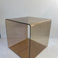 Vintage acrylic glass side table