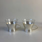 Set of 6 cups with matching tray by WMF