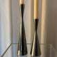 Vintage Ikea stainless steel candle holders