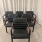 Set of 6 mid century dining chairs