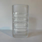 Heavy glass vase