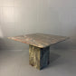 Italian 1980s marble coffee table