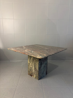 Italian 1980s marble coffee table