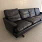 Four seat leather sofa 1960s