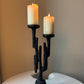Brutalist candle holder