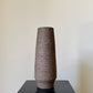 Brown ceramic vase