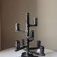 Brutalist candle holder
