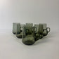 Set of 6 vintage glass cups