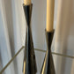 Vintage Ikea stainless steel candle holders