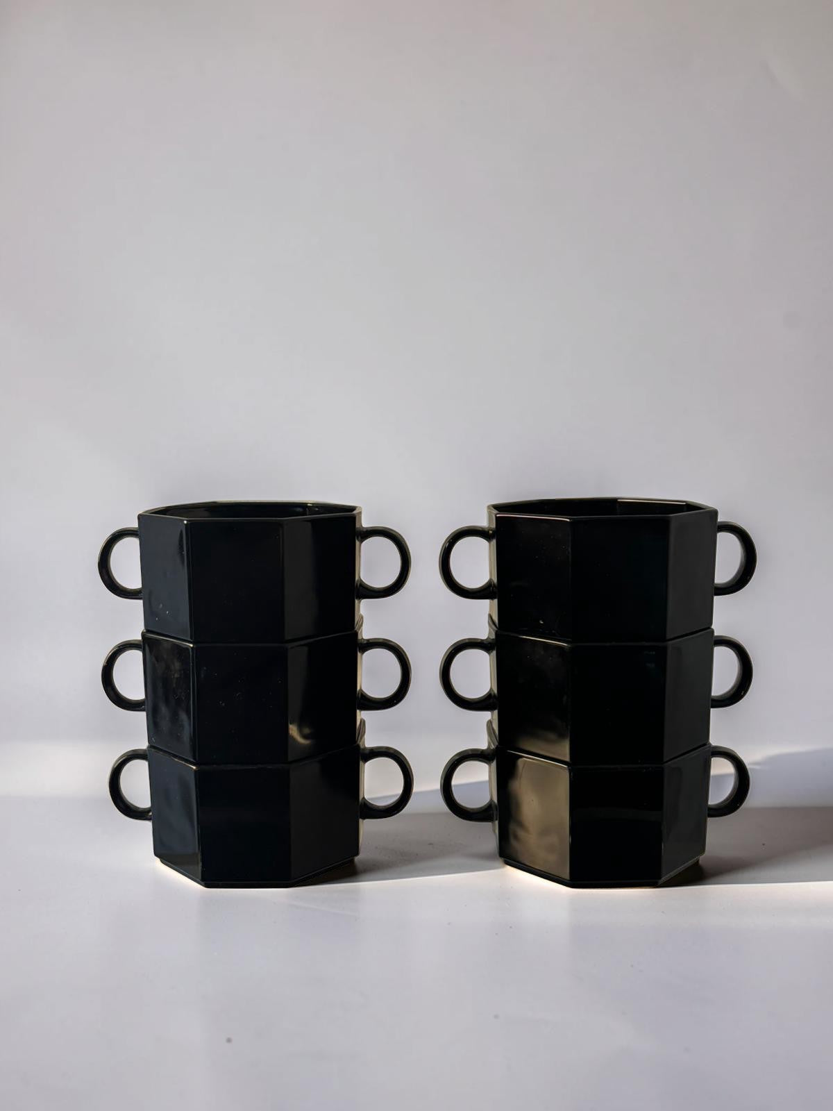 Set of 6 Arcoroc Octime bowls