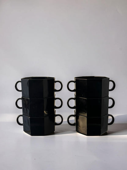Set of 6 Arcoroc Octime bowls