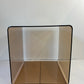 Vintage acrylic glass side table