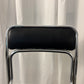Set of 4 bauhaus chairs in black leather