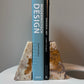 Onyx marble bookends