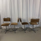 Set of 4 70's Eka chairs