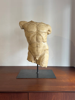 Male torso sculpture