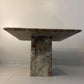 Italian 1980s marble coffee table