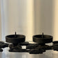 Brutalist candle holder