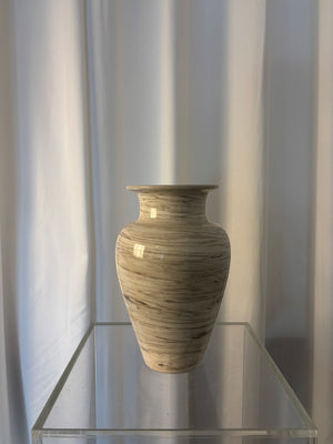 Glazed ceramic vase