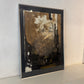 Framed abstract artwork