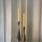 Vintage Ikea stainless steel candle holders
