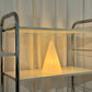 "Teepee" glass table lamp