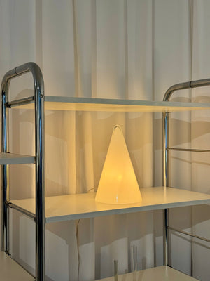 "Teepee" glass table lamp