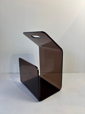 Acrylic magazine rack