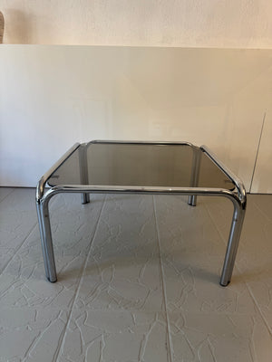 Smoked glass coffee table