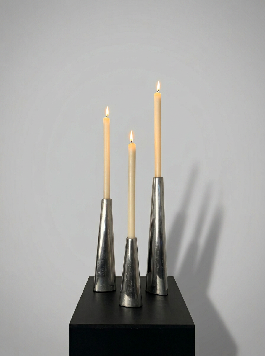 Set of 3 Erika Pekkari candle holders