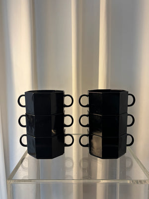 Set of 6 Arcoroc Octime bowls