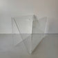 Acrylic magazine rack