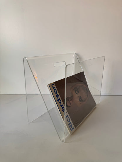 Acrylic magazine rack