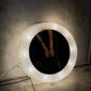 XXL 70s illuminated mirror by Hillebrand