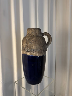 West Germany fat lava vase by Scheurich