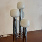 Chrome tube Spage Age lamp by Sölken Leuchten
