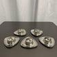 Set of 5 egg cups by Alessi