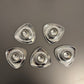 Set of 5 egg cups by Alessi