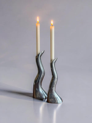 Set of 2 candle holders by Anna Efverlund for Ikea
