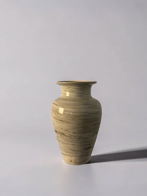 Glazed ceramic vase