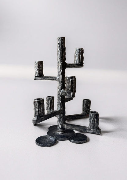 Brutalist candle holder