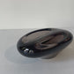 Smoked glass ashtray