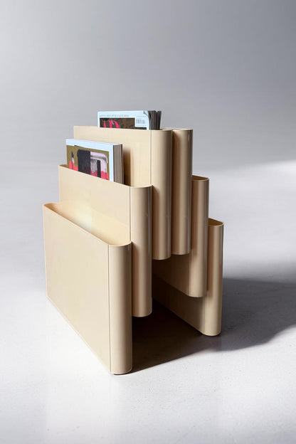 Kartell magazine holder by Giotto Stoppino