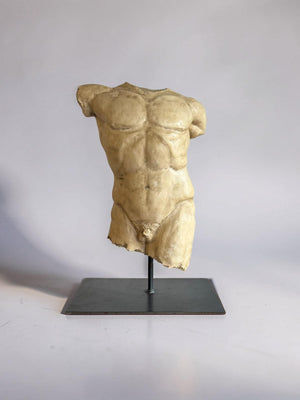 Male torso sculpture